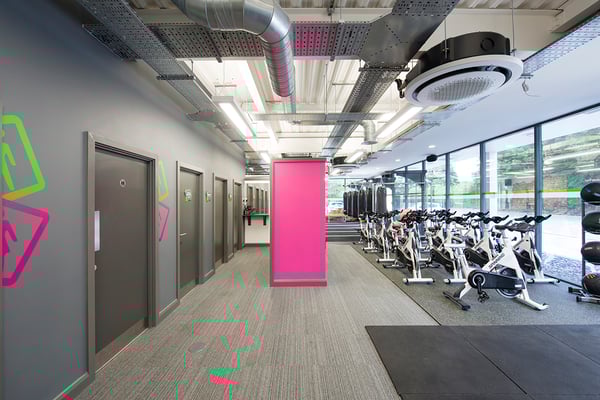 Milton Keynes Office Fitout gym