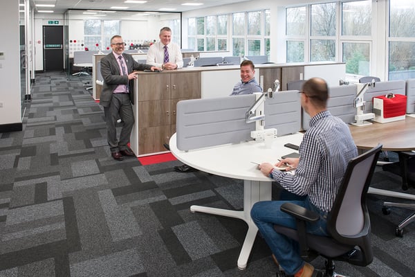 Express concrete Wimbledon office fit out team