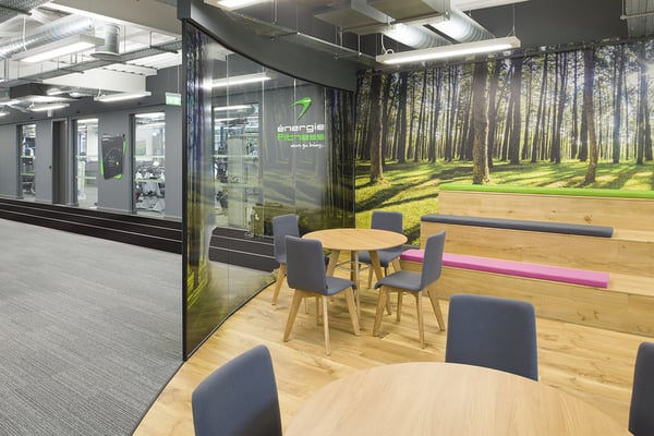 Milton Keynes Office Fitout collaboration area