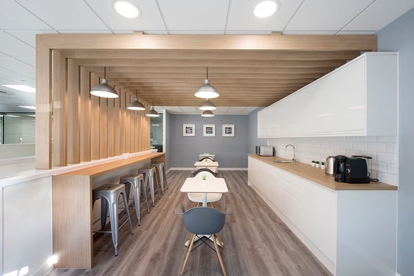 office design and build breakout space
