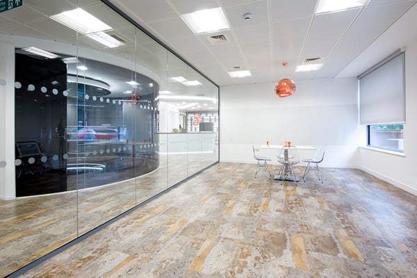 Stylish office interior design canteen