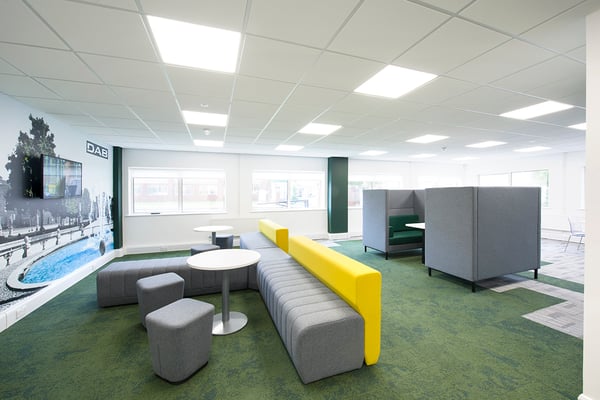 Office relocation meeting space
