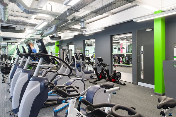 Milton Keynes Office Fitout gym space