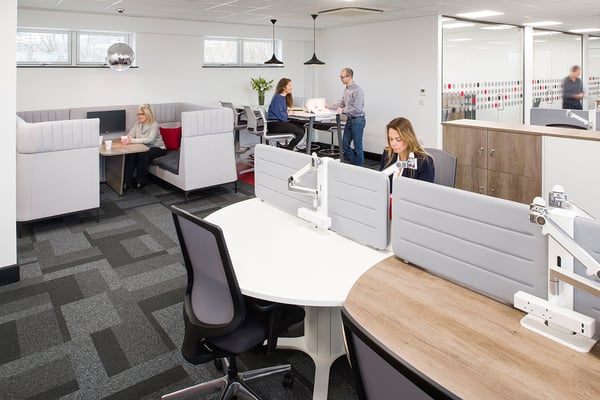 Express concrete Wimbledon office fit out
