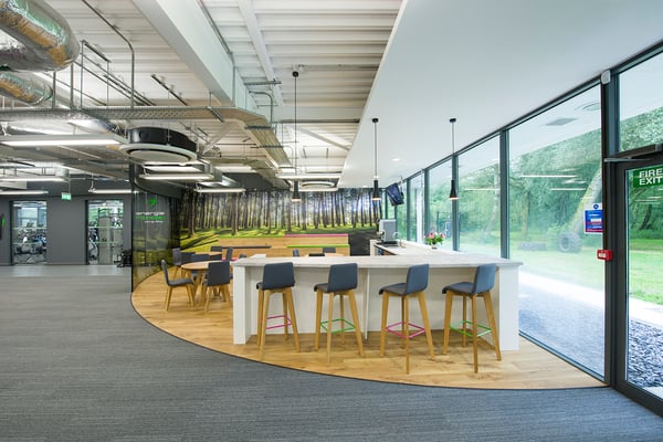 Milton Keynes Office Fitout breakout space