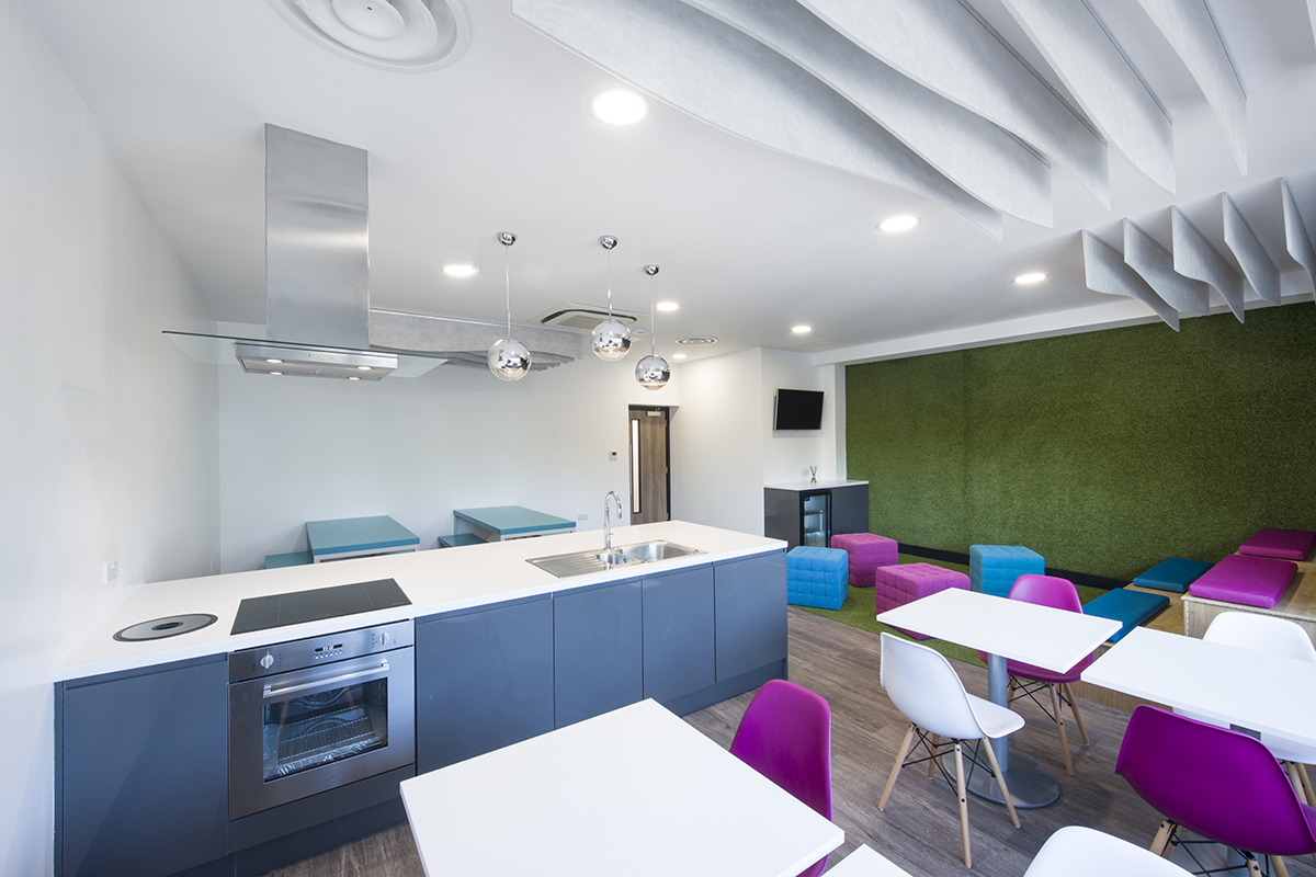 Cappagh collaborative office design canteen