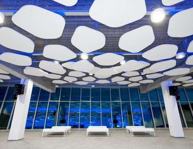 Acoustic Ceiling Rafts and Baffles