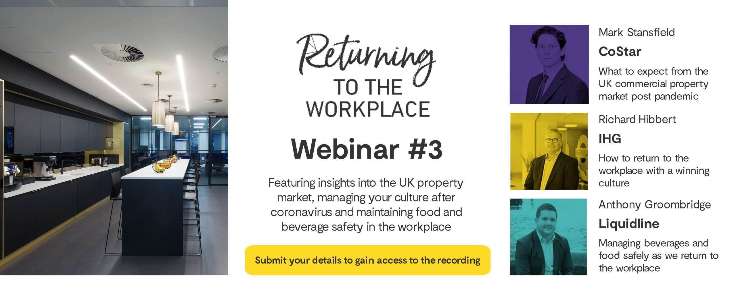 Returning To The Workplace Webinar #3 – 12:30 GMT Thursday 7th May 2020