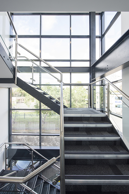 Cappagh collaborative office design stairway