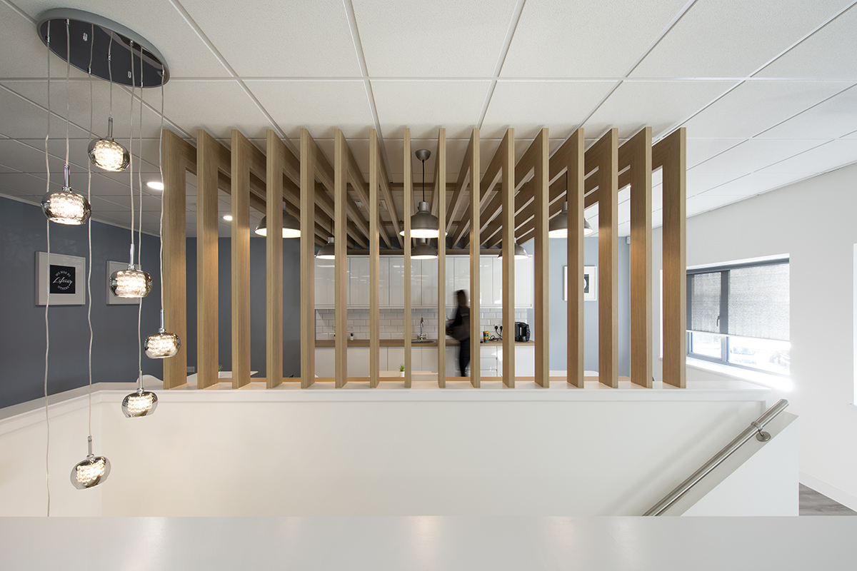 office design and build space divider